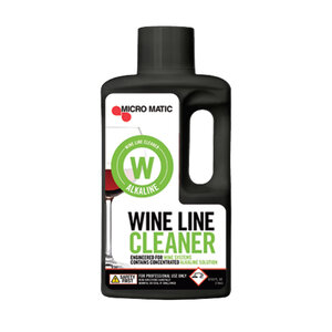 Micro Matic Alkaline Wine Line Cleaner - 68 oz Bottle