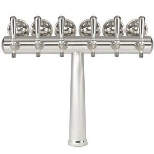 Havana Tower - Medallions - 6 Faucets - Chrome Finish - Glycol Ready