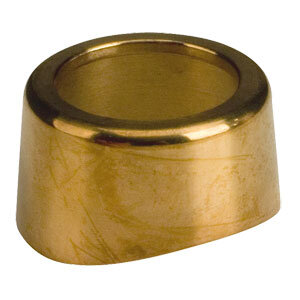 Polished Brass Outside Flange