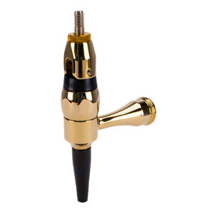 Stout & Ale Faucet - Gold-Plated - 304 Stainless Steel - Long Shank