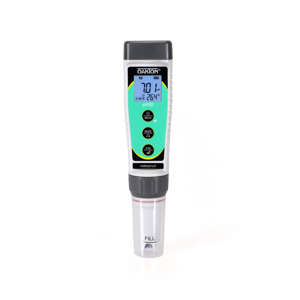 helpen ik lees een boek Umeki Digital pH Meter - Oakton pHTestr® 30 Waterproof Pocket Tester