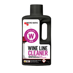 Micro Matic Acid Wine Line Cleaner - 68 oz Bottle