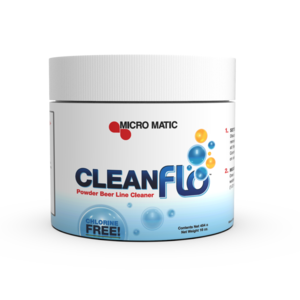 CleanFlo® Powder Beer Line Cleaner – 16 oz Tub