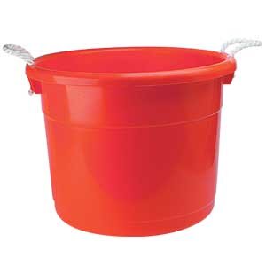 19 Gallon Red Container