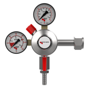 Premium Plus Double Gauge CO2 Regulator – Primary – Low Pressure – 0-15 PSI