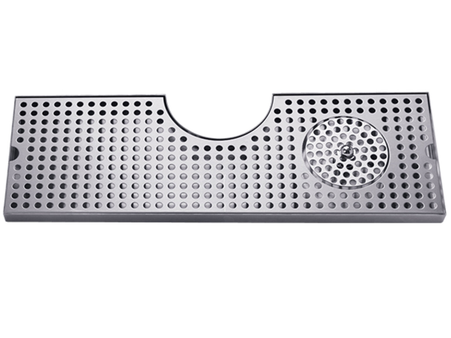 Recessed/Over Counter Drip Tray – Brushed Stainless Without Drain