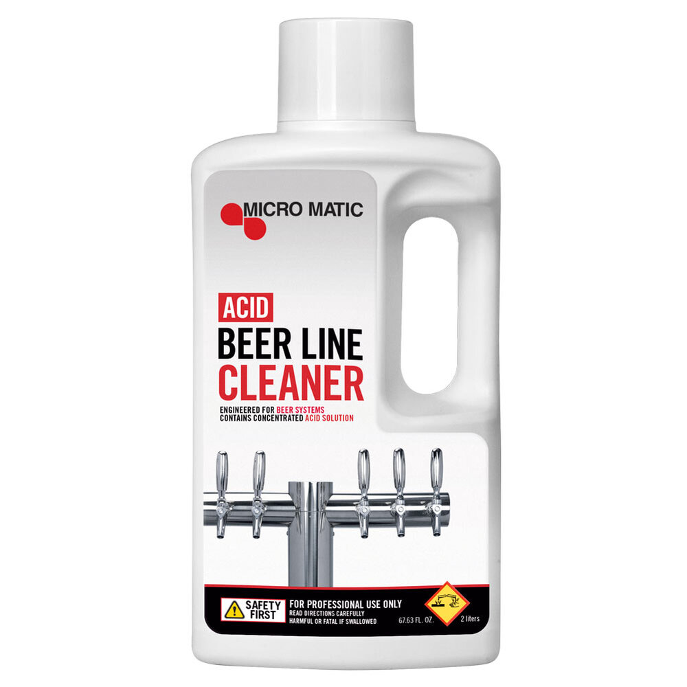 Premium Quality Acid Beer Line Cleaner – 68 oz Bottle