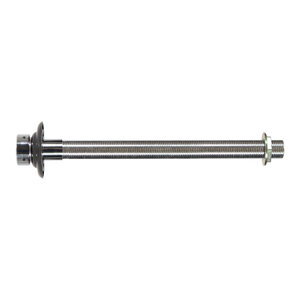 No Flats - Faucet Shank Assembly - 10-1/8"L with 1/4" Bore - 304 Stainless Steel