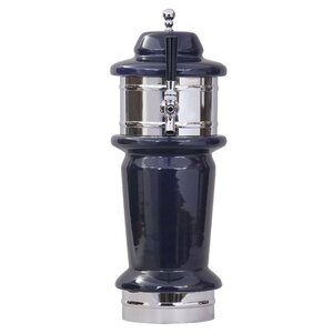 Monaco Ceramic Beer Tap Tower – 1 Faucet – Air Cooled – Midnight Blue