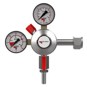 Premium Plus Double Gauge CO2 Regulator – Primary – Low Pressure – 0-15 PSI