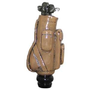 Bag with Golf Club Beer Tap Handle