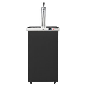 Pro-Line™ Slim17 Kegerator - 1 Faucet - (2) 1/6 Kegs - 17-1/2" - Black Vinyl