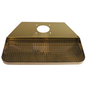 Wrap Around Brass Beer Drip Tray 