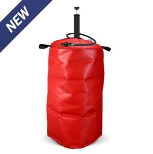 Beer Keg Insulator Jacket for Slim Quarter Keg – Red Vinyl