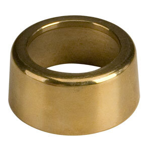 Polished Brass Outside Flange