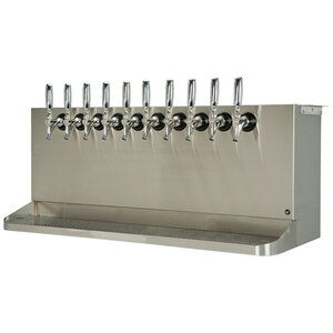 Under Bar Dispensing Cabinet - 10 Faucet - Glycol-Cooled