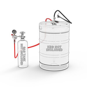 CO2 Party System with Hose