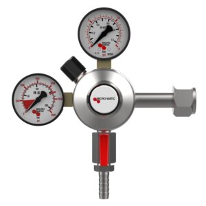 Premium Plus Double Gauge CO2 Regulator – Primary – Low Pressure – 0-15 PSI