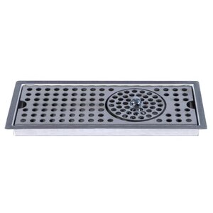 Drip Tray - 12" Flush Mount - Glass Rinser