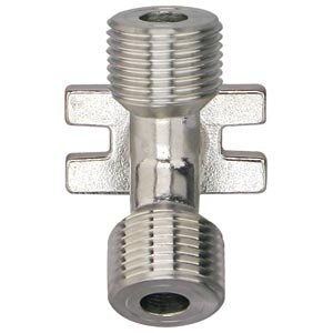 Beer Line Stainless Steel Wall Bracket – 3/8” Bore