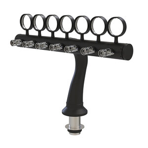 Font -Lotus T7, mat black, comp. medallion