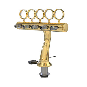 Font -Lotus T5, PVD gold, comp. medallion