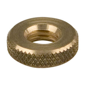 Brass Knurled Nut