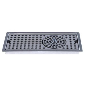 Drip Tray - 12" Flush Mount - Glass Rinser
