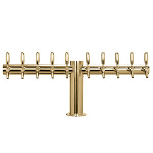 Metropolis "T" - 10 304 Faucets - PVD Brass - Glycol Cooled