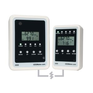 CO2Meter® CO2 Monitor with Dual Horn Strobes Bundle