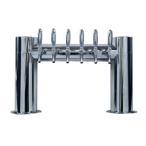 Metropolis "H" - 6 304 Faucets - Polished Stainless Steel - Air Cooled