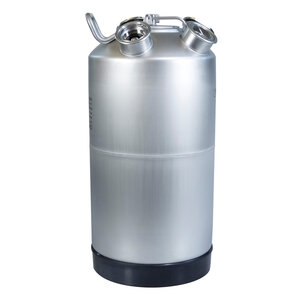 Beer Line 4 Valve Cleaning Can - Stainless Steel - 4.8 Gallon