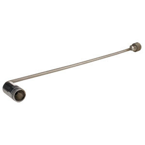 Tube Long Shank Tap Assembly – 14-1/2"L with 1/4" Bore – Chrome Plated Brass