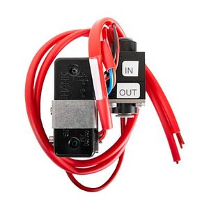 Electronic solenoid valve -24V, 6bar