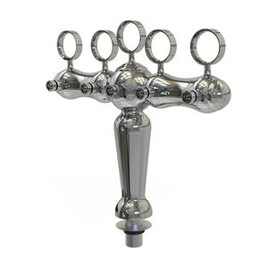 Font -Katrine T5, chrome, medallion