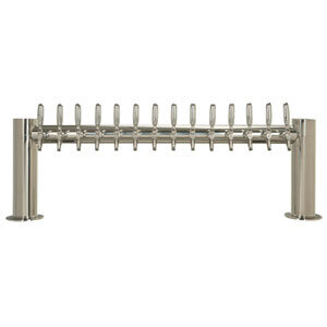 Metropolis "H" - 14 304 Faucets - Polished Stainless Steel - Glycol Cooled