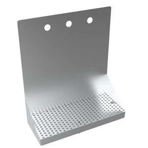 12" Wall Mount - 3 Faucet