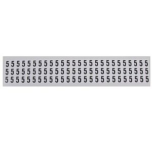 Label -Number 5, sheet