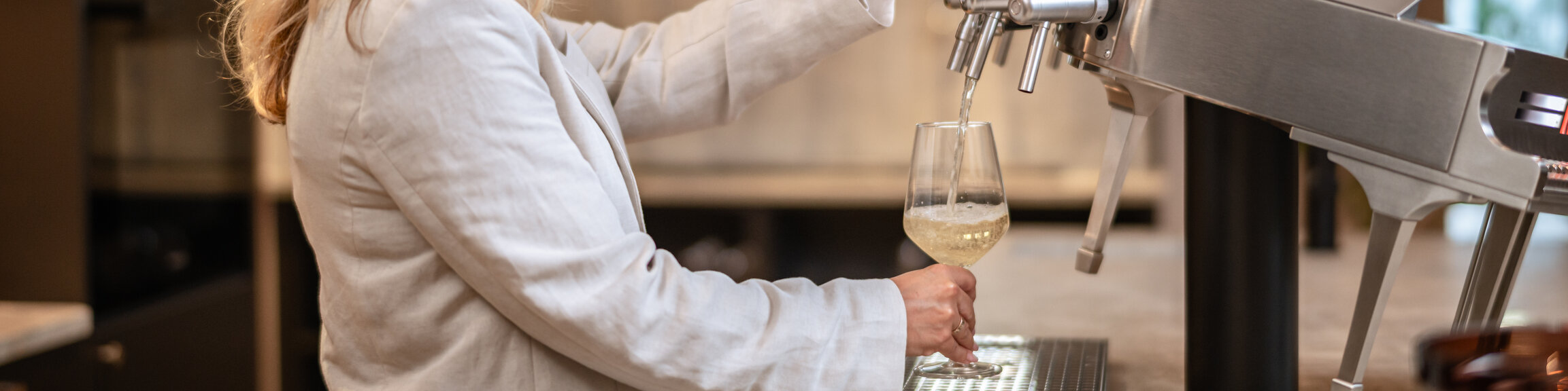 Wine on tap