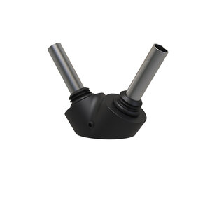 Holder -2, mat black, LED/QC
