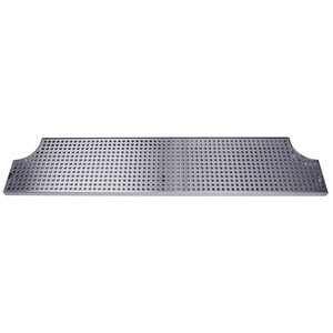 41" Stainless Steel Surface Mount Drain Tray With Drain