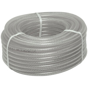 1/4" I.D. Braided Vinyl Beer Tubing – 100' Spool