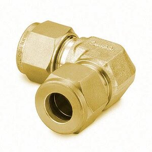 Connection -Swagelok, Tube fitting, brass