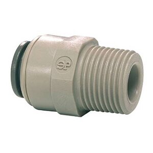 JG -straight adapter 1/2″ NPTF-3/8″