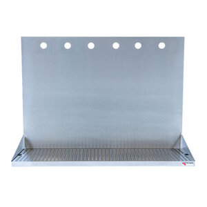 24" Wall Mount Drip Tray - 6 Faucets