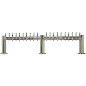 Metropolis "M" - 20 304 Faucets - Polished Stainless Steel - Glycol Cooled