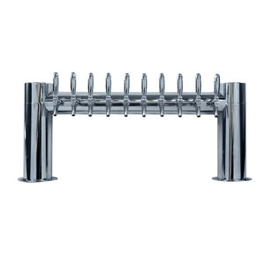 Metropolis "H" - 10 304 Faucets - Polished Stainless Steel - Air Cooled