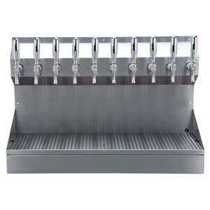 Kronos 10 Faucet Draft Tower Wall Mount Dispenser – Glycol Cooled