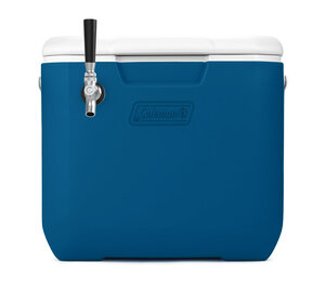 30 Qt. Coil Cooler - 1 Faucets - Blue