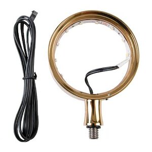 Medallion -PVD gold, Frogeye, 81mm